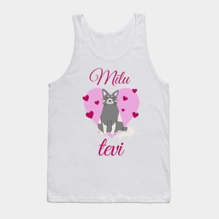 I love you Valentine's Day Gift - Latvian Tank Top